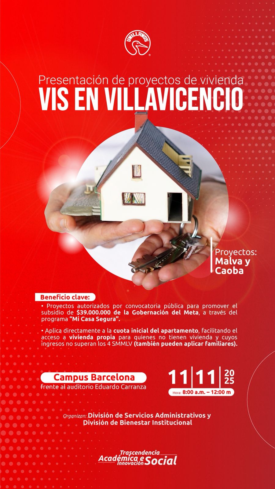  Presentación de proyectos de vivienda VIS en Villavicencio