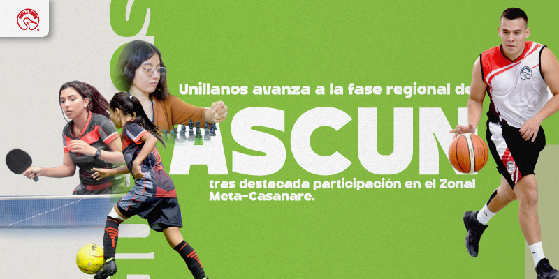 Unillanos clasifica a la fase regional del Nodo Oriente de ASCUN en 13 disciplinas